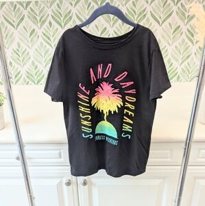 ⭐ Old Navy Black Graphics Tee Sunshine And Daydreams Girl's XL⭐